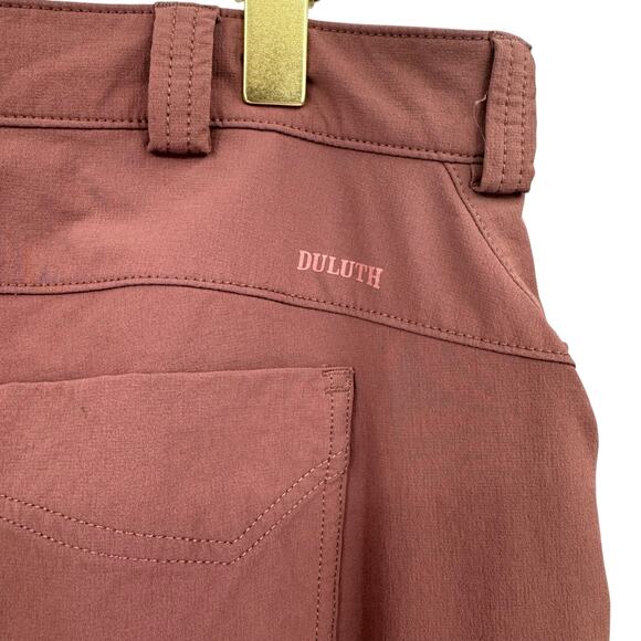 Duluth Trading Co. Women's 14x31 Flexpedition Slim Leg Pants Rust Brown Outdoors - Picture 5 of 10